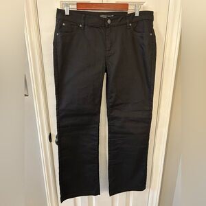 NWT Prana Size 12 Black Straight Leg Pants